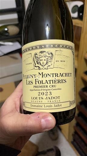 Bourgogne Puligny-Montrachet Premier Cru Domaine Louis Jadot Les Folatières 2023