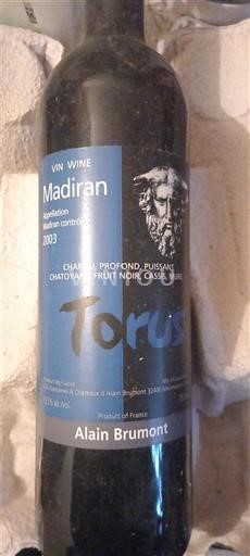 Tây Nam Madiran Alain Brumont Torus 2003