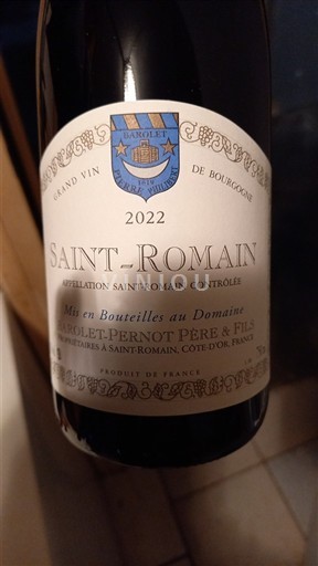 Bourgogne Saint-Romain Bardollet-Pernot Père & Fils 2022