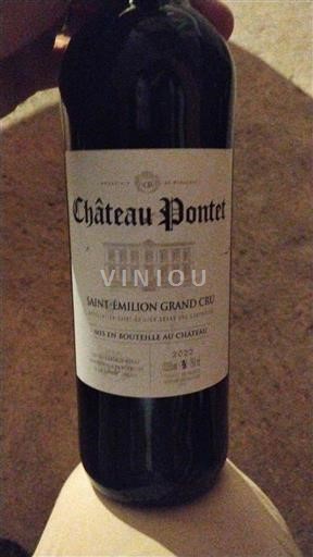 Burdeos Saint-Émilion Gran Cru Château Pontet 2012
