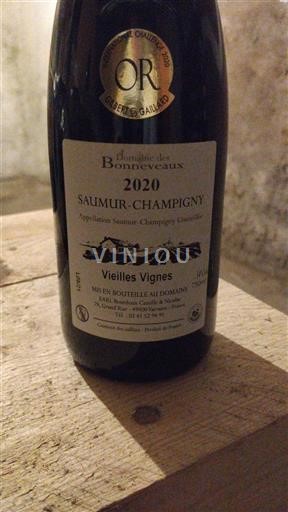 Valle della Loira Saumur-Champigny Domaine S Bonneveaux Vieilles Vignes 2020