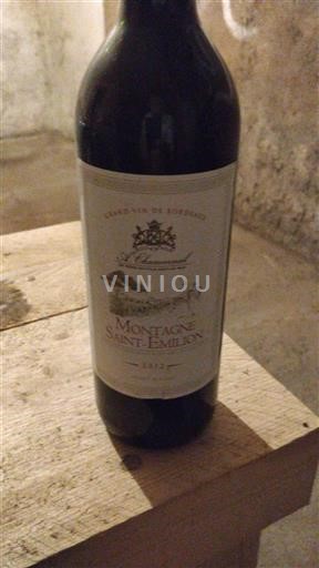 Bordeaux Montagne-saint-émilion Château Lussac 2012