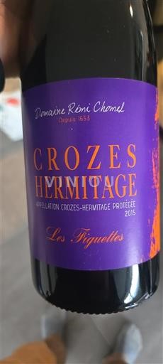 Valle del Ródano Crozes-Hermitage Domaine Rémi Chomel Les Figuettes 2015