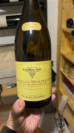 Burgundy Chassagne-Montrachet Premier Cru François Carillon 1er Cru Les Macherelles 2021
