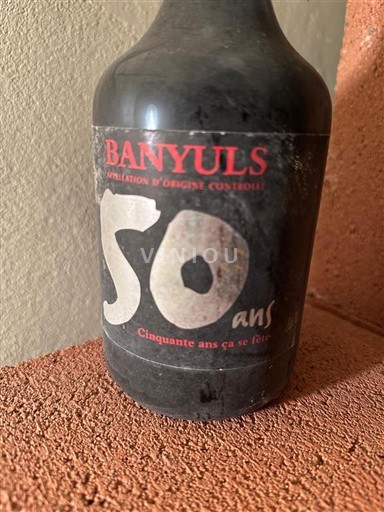 Вина Rouge sec 50 ans Non millésimé Франція Руссільон Баньюльс AOC