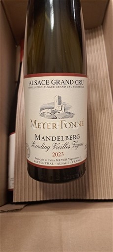 Alsacia Riesling Grand Cru Meyer-Fonné Mandelberg Riesling Vieilles Vignes 2023