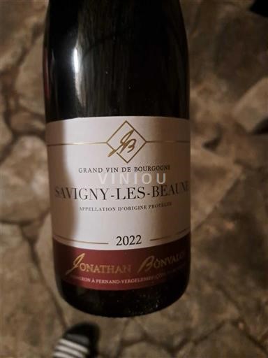 Bourgogne Savigny-lès-Beaune Jonathan Bonvalot 2022