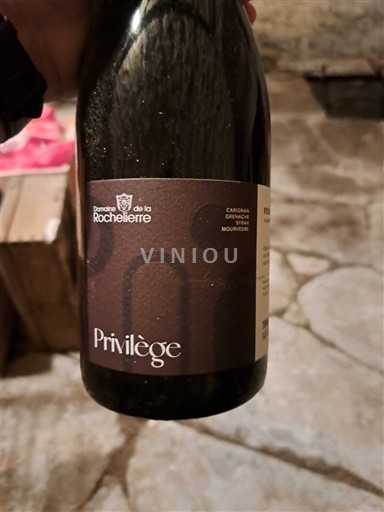 Langvedok Fitou Domaine La Rochelierre Privilège 2022