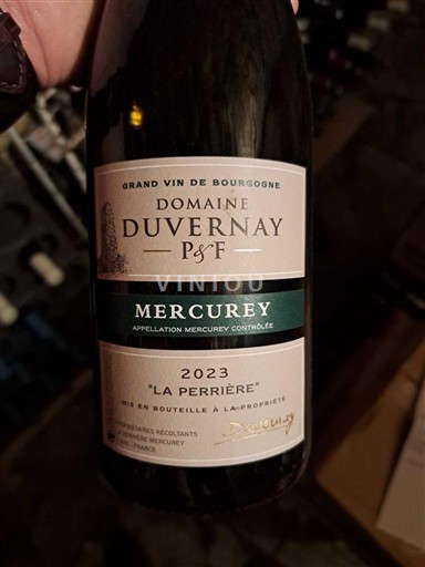 Bourgondië Mercurey Domaine Vernay La Perrière 2023