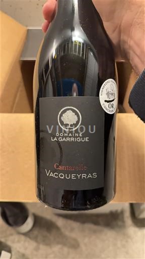 Rhône-dalen Vacqueyras Domaine La Garrigue Cantarelle 2021
