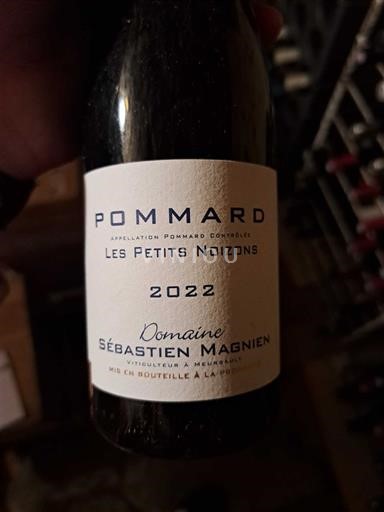 Burgundija Pommard Domaine Sébastien Magnien Les Petits Noizons 2022