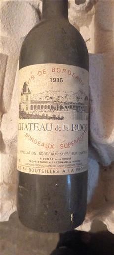 Bordeaux Bordeaux Supérieur Château La Roque 1985