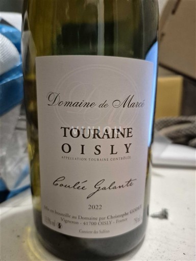 Valle della Loira Touraine-Oisly Domaine Marcé Coulée Galante 2022