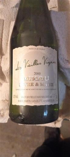 Valle della Loira Muscadet Sèvre et Maine Les Vieilles Vignes 2000