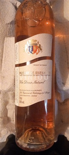 Roussillon Muscat de Rivesaltes Vignerons cabestany Không niên vụ