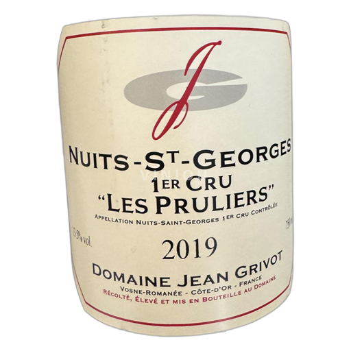 Borgogna Nuits-Saint-Georges Domaine Jean Grivot 1er cru Les Pruliers 2019