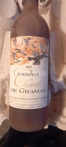Bordeaux Bordeaux Clairet Le Cellier de Graman Clairets de Graman 1993