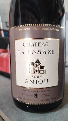 Thung lũng sông Loire Anjou Château La Tomaze 2005