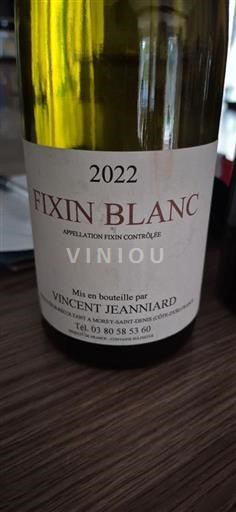 Borgonha Fixin Vincent Jeanniard 2022
