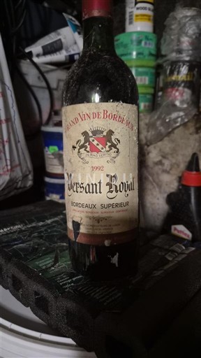 Bordeaux Bordeaux superior Versant Royal 1992