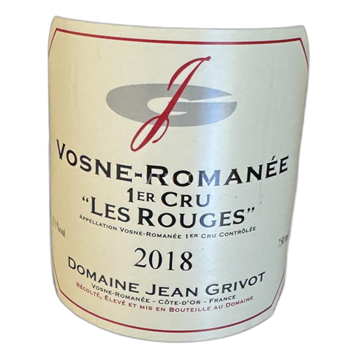 Borgogna Vosne-Romanée Domaine Jean Grivot 1er cru Les Rouges 2018