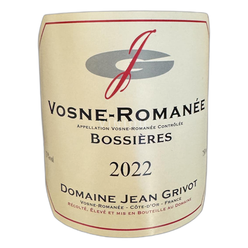 Borgogna Vosne-Romanée Domaine Jean Grivot Bossières 2022
