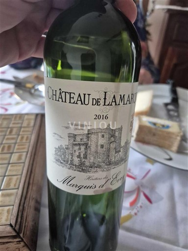 Saboya y Bugey Roussette de Saboya Château La Mar Marquis d'Espinay 2016