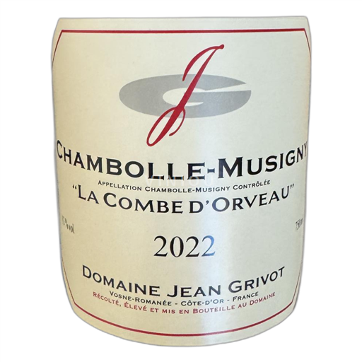 Borgogna Chambolle-Musigny Domaine Jean Grivot Combe d'orveaux 2022