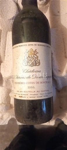 Bordeaux Những sườn đầu tiên của Bordeaux Château Grivis de Don Cepon 1986