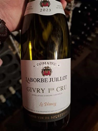 Bourgogne Givry Premier Cru Domaine Laborde Juillot Le Vernoy 2023