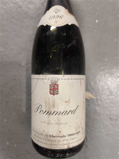 Vina Rouge sec Christophe Thilloux 1996 Francija Burgundija Pommard AOC