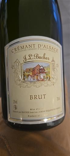 Alsace Crémant d'Alsace J.L. Bucher Brut Non-Vintage