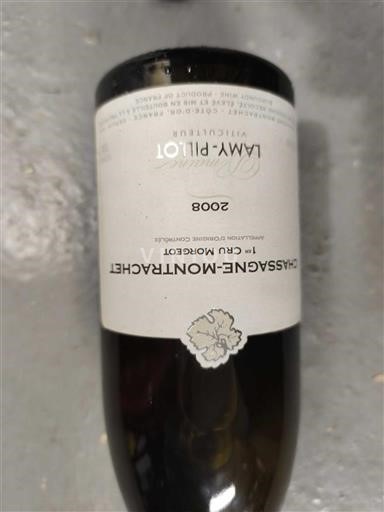 Burgundy Chassagne-Montrachet Premier Cru Jamy-Pillot 1er Cru Morgeot 2008