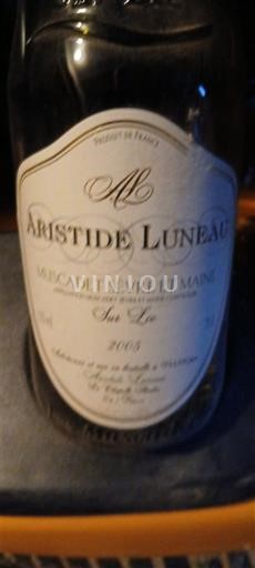 Valle della Loira Muscadet Sèvre et Maine Aristide Luneau Sur Lie 2005