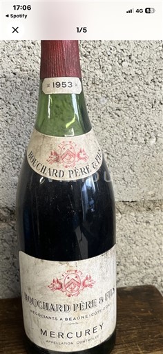 Bourgogne Mercurey Bouchard Père & Fils 1953