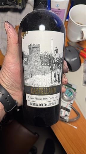 Marche Rosso Piceno Cantina dei Colli Ripani Castellano 2015