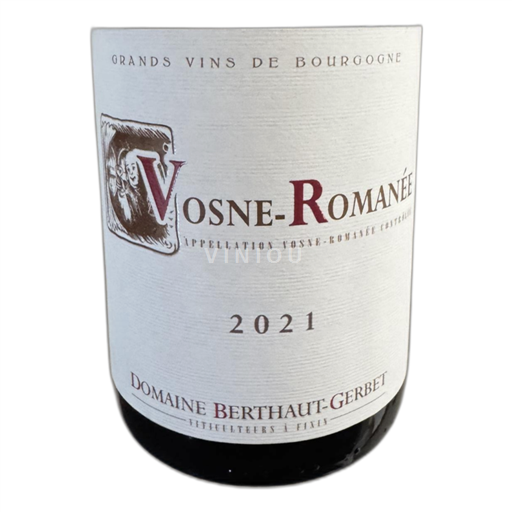 Burgundi Vosne-Romanée Domaine Berthaut-Gerbet Vosne romanée village 2021