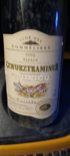 Alsácia Cave des Sommières 2002