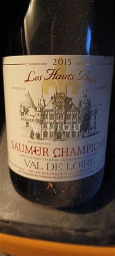 Thung lũng sông Loire Saumur-champigny Les Hauts Buis 2015