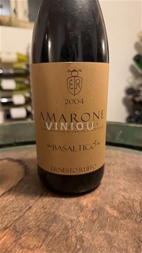 Benecija Amarone della Valpolicella Ernesto Ruffo Basaltico 2004
