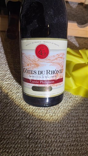 Rhônevallei Côtes-du-rhône Cuvée Philipson 2016