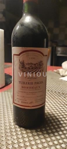 Bordeaux Tuilerie Pagès 1996