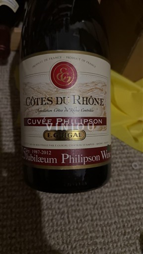 Rhônevallei Côtes-du-rhône E. Guigal Philipson Niet-geïntegreerd