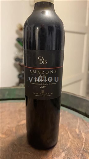 Vénétie Amarone della Valpolicella Cantina di Soave Ca' Dis 2007