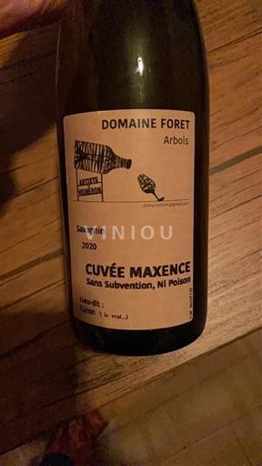 Jura Arbois Domaine Foret Maxence 2020