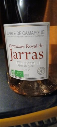 Linguadoca e Rossiglione Sabbie di Camargue Domaine Royal de Jarras Tête de Gris de Gris 2019