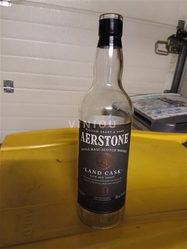 Uísque Single Malt Whisky Aerstone land cask William grant &sons 10a Escócia Terras Baixas Lowlands