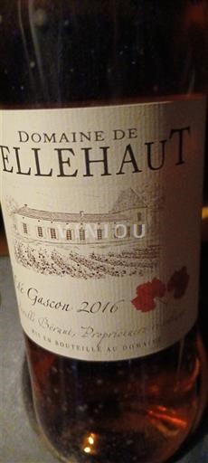 Tây Nam Côtes de Gascogne Domaine Pellehaut Harmonie de Gascogne 2016