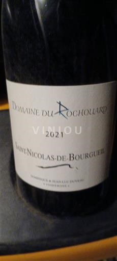Thung lũng sông Loire Saint-Nicolas-De-Bourgueil Domaine Rochouard 2021