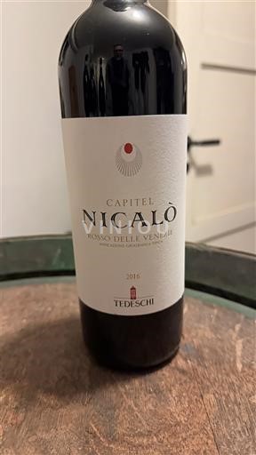 Vénétie Không được chỉ định Tedeschi Capitel Nicalò 2016